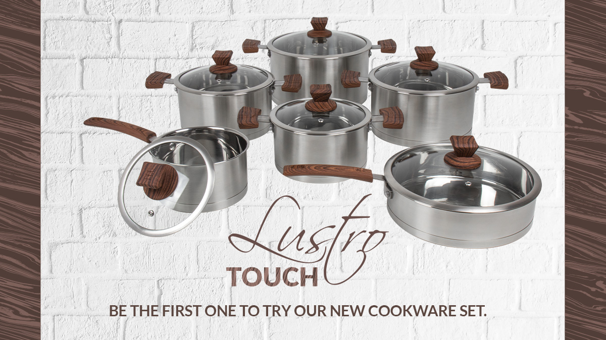 SQ Professional - Lustro Touch Cookware Set 