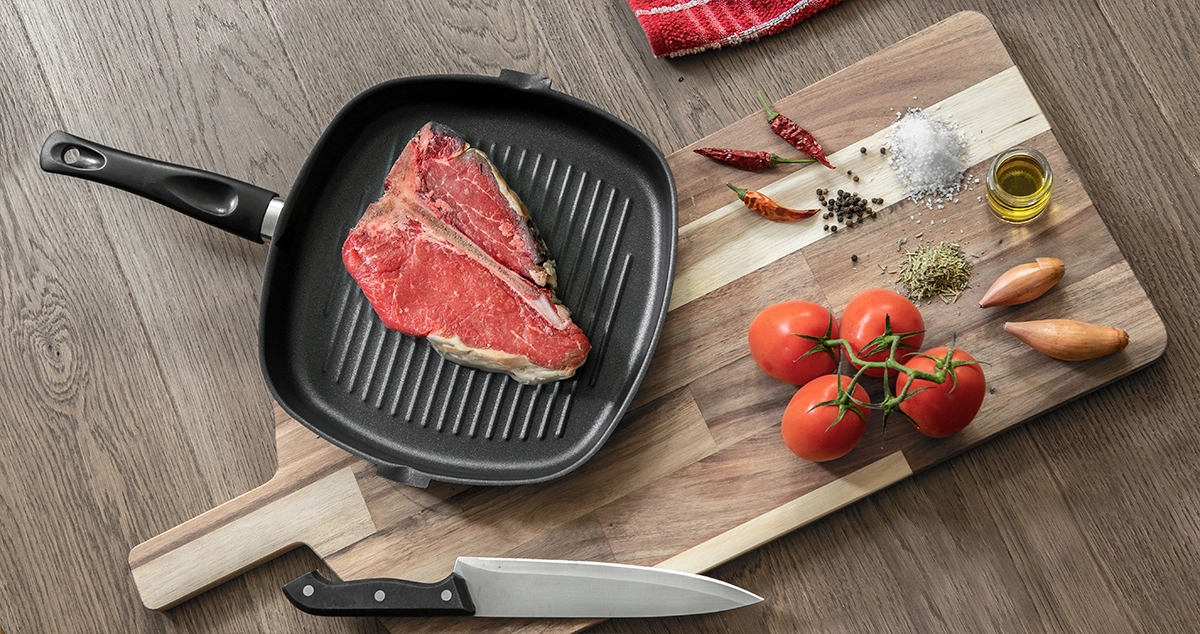 SQ Professional - Pan-Fried T-Bone Steak Recipe 