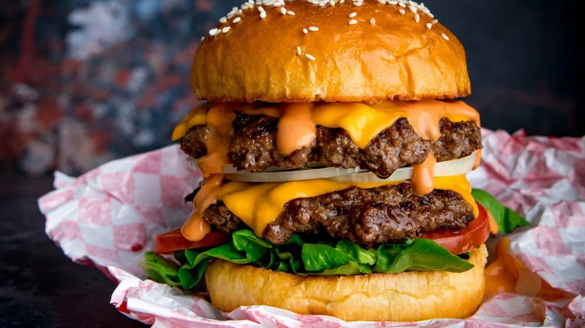 The Ultimate Double Cheeseburger