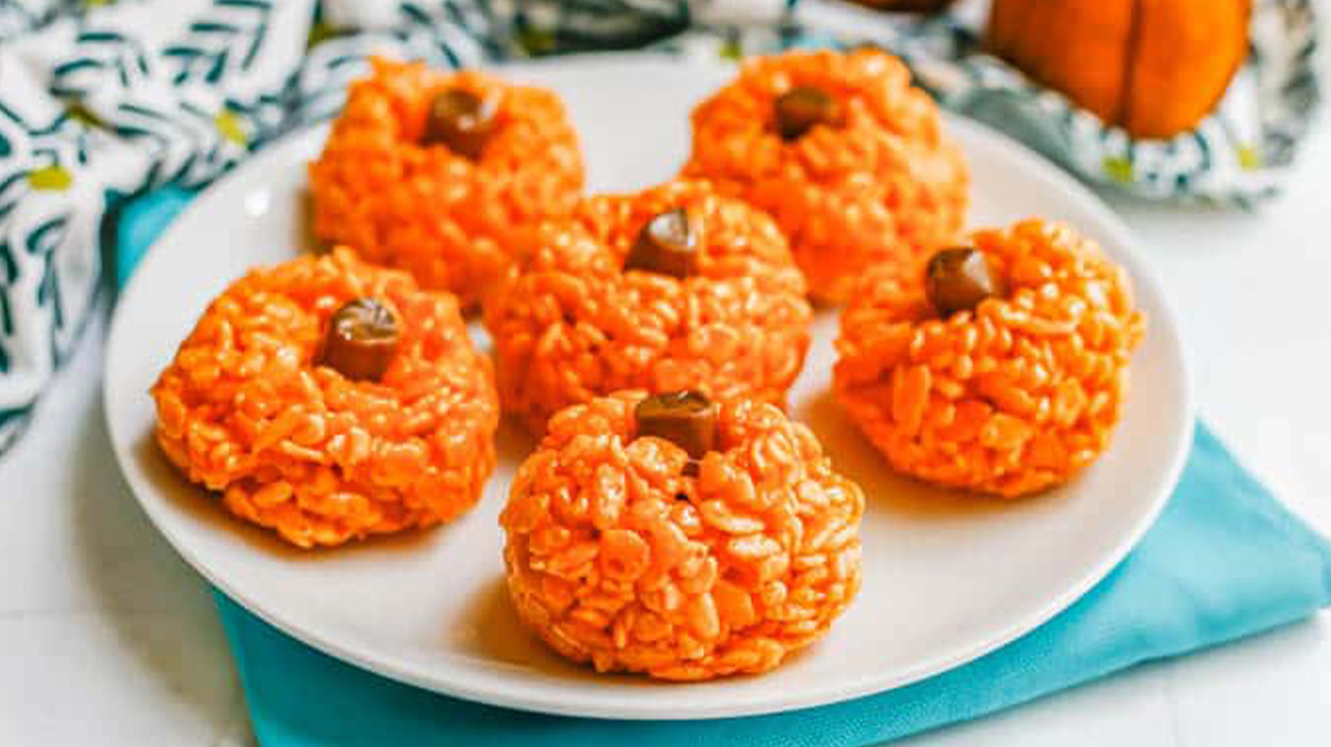 Pumpkin Rice Krispies