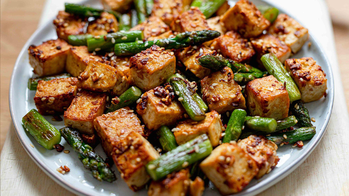 SQ Professional - Asparagus and Tofu Stir-fry 