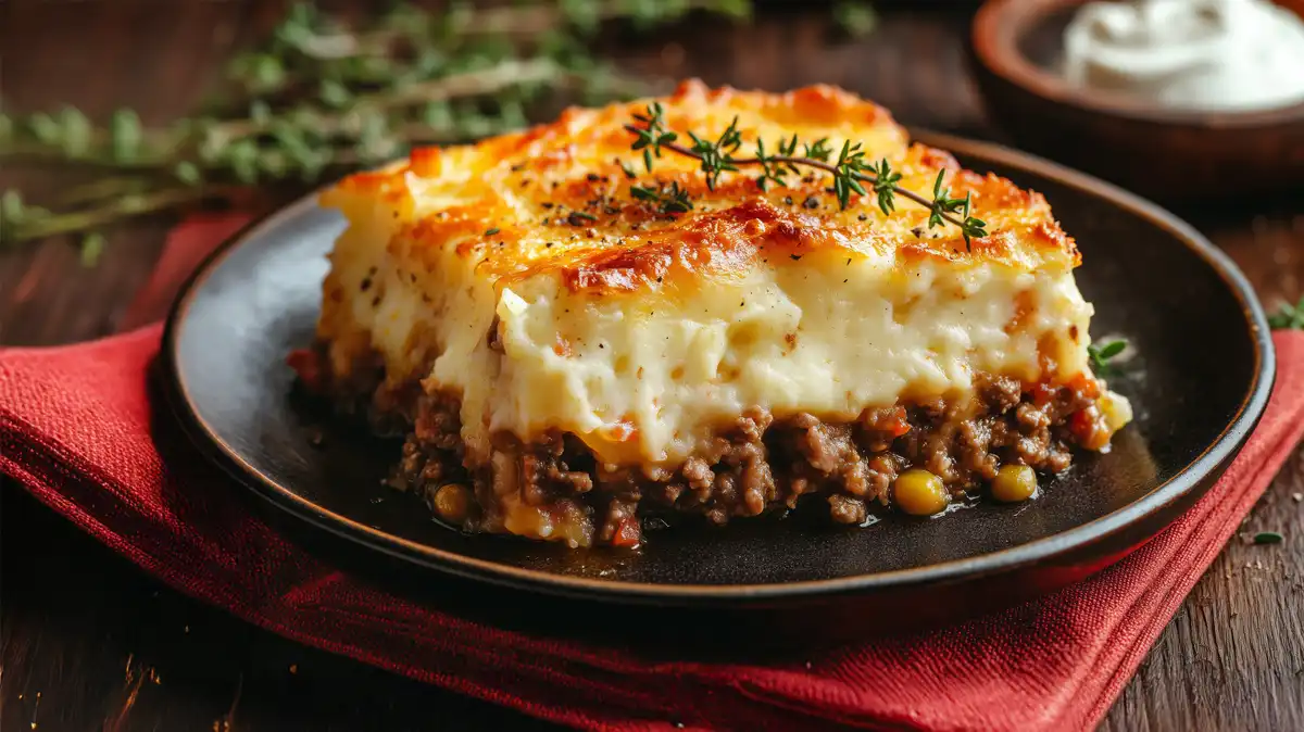 SQ Professional National Pie Day A British Classic Shepherd's Pie