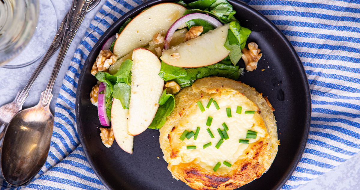 Twice Baked Cheese Soufflé