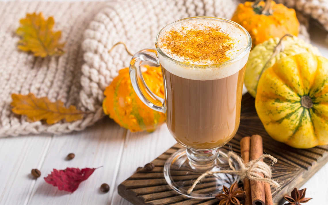 SQ Professional - World Coffee Day - Pumpkin Latte 