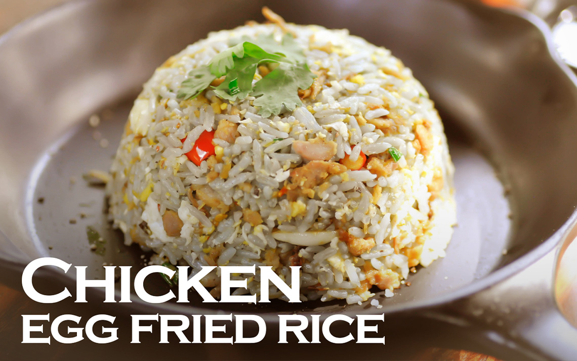 Chicken Egg-Fried Rice