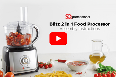 Blitz 2 in 1 Food Processor | Assembly Instructions