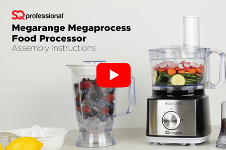 Megarange Megaprocess Food Processor | Assembly Instructions T