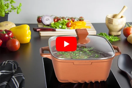 Nea Seramiq Square Stockpot Set Video