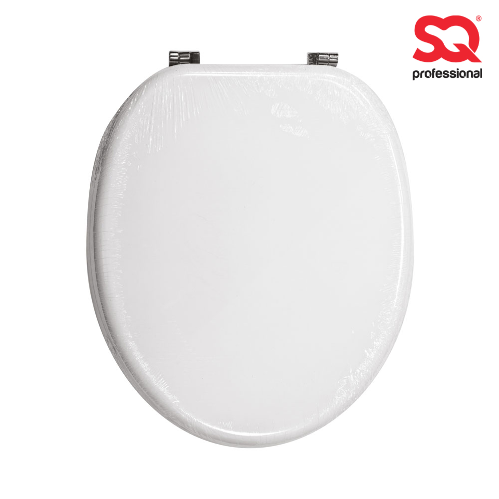 SQ Professional - MDF Toilet Seat White