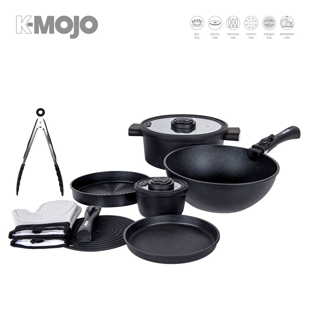 SQ Professional - K-Mojo Kompax Cookware Set 13pc