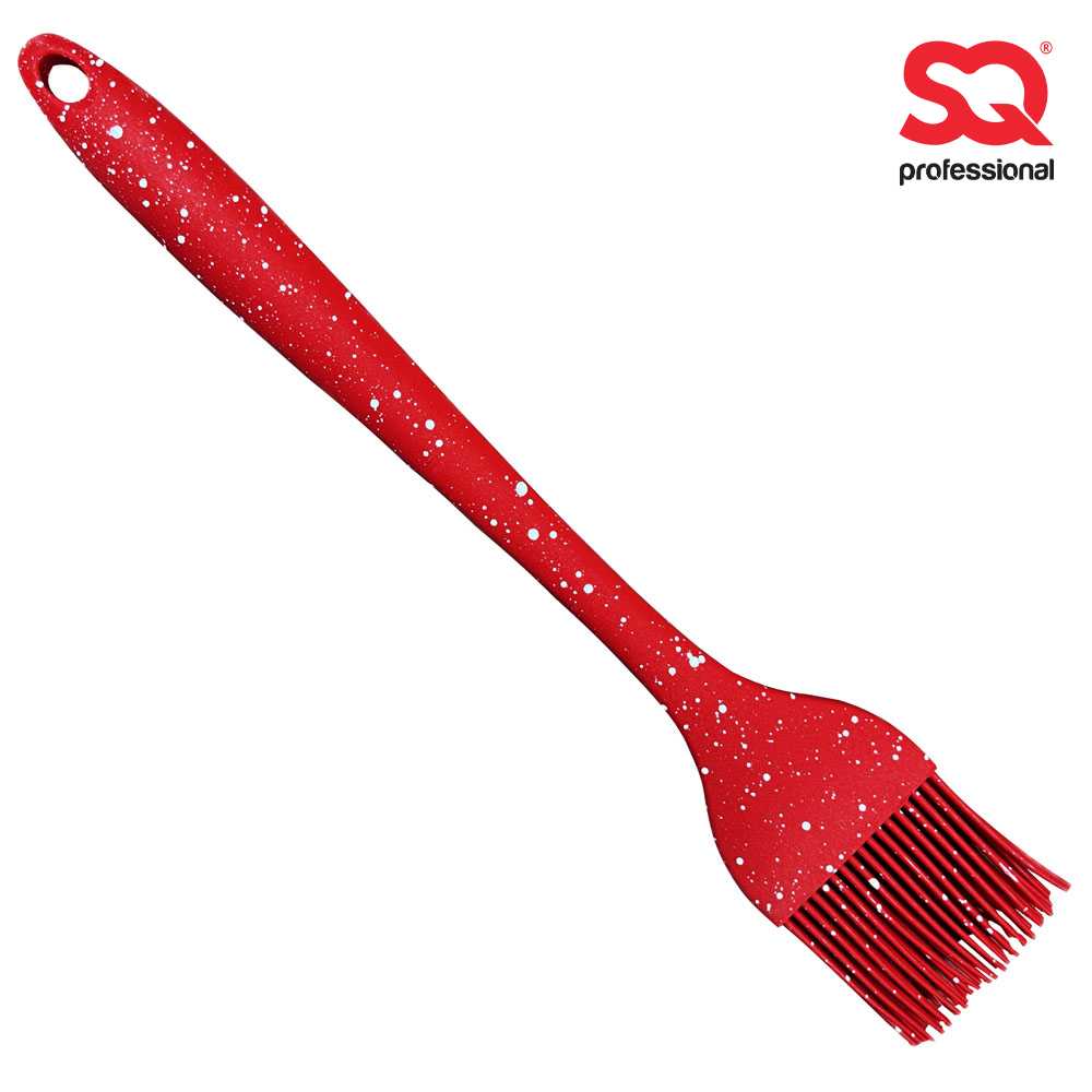 SQ Professional - Speckled Silicone Basting Brush Red 4.3x25.8cm