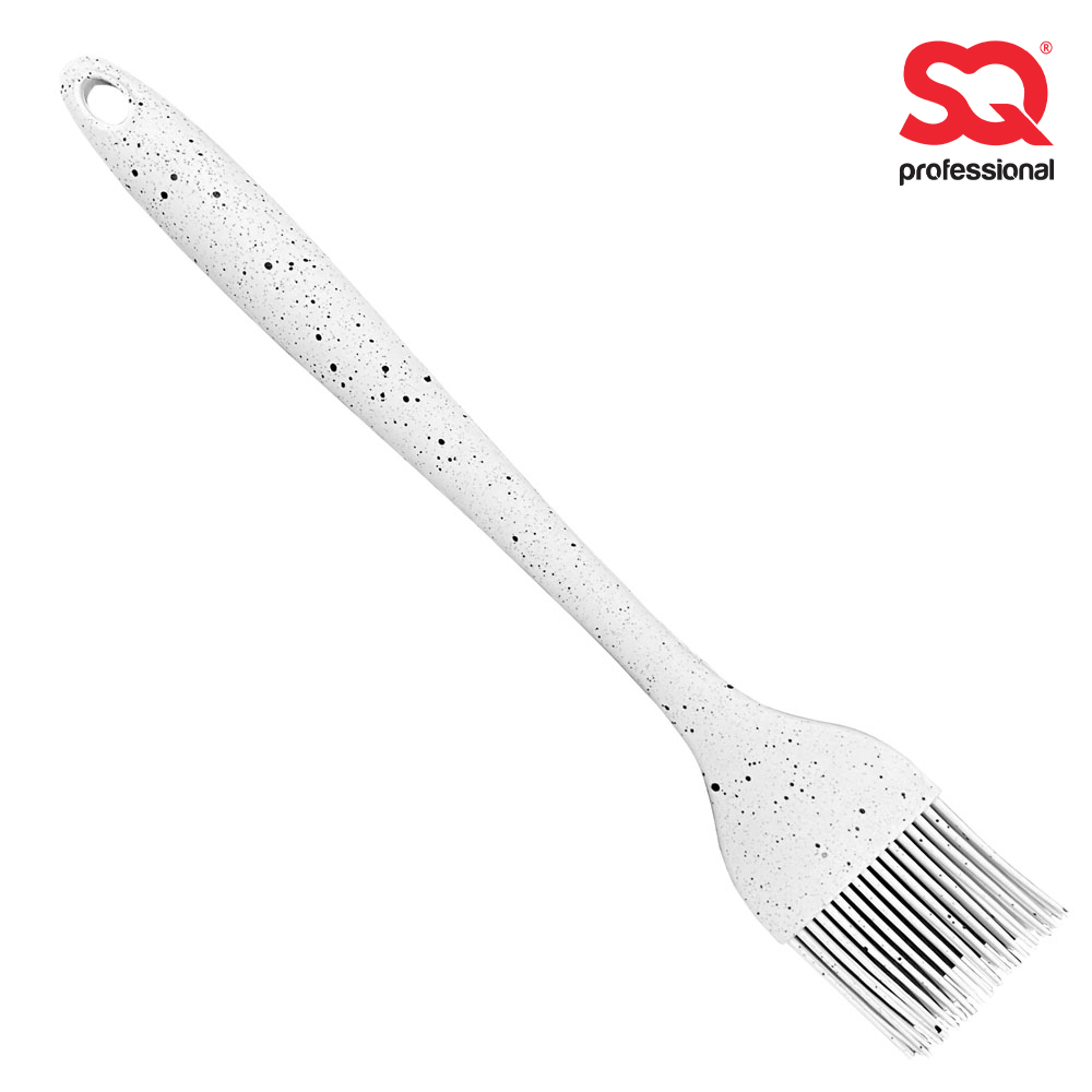 SQ Professional - Speckled Silicone Basting Brush White 4.3x25.8cm