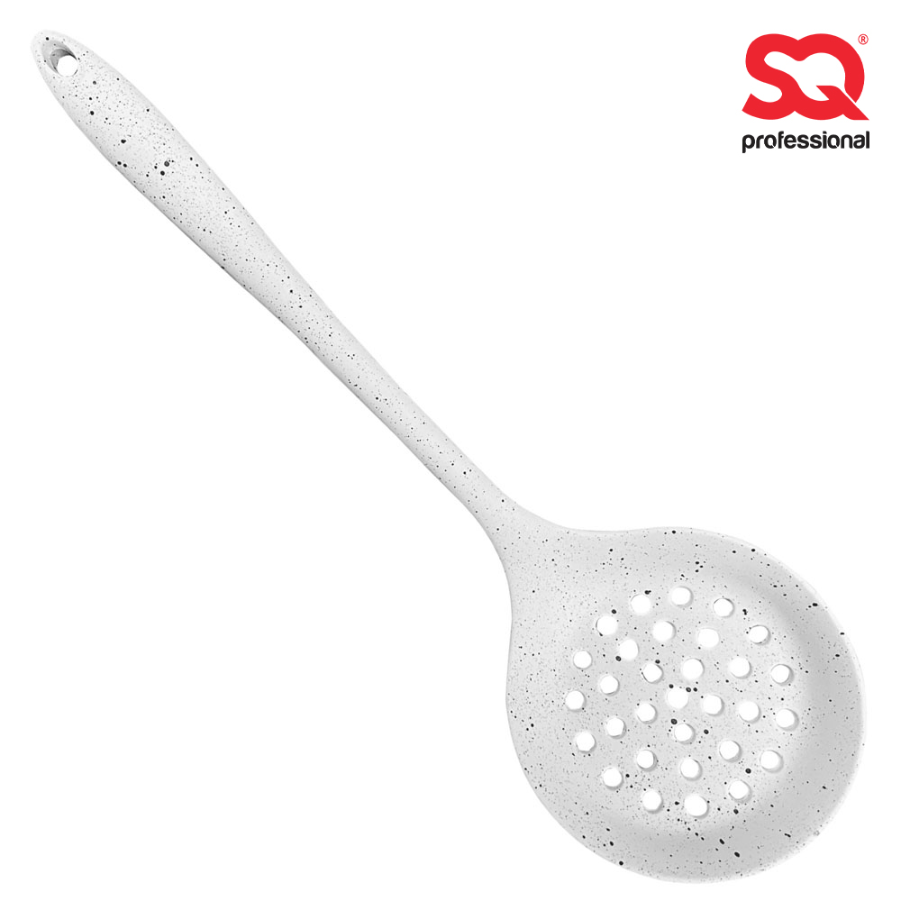 SQ Professional - Speckled Silicone Skimmer White 9x29cm