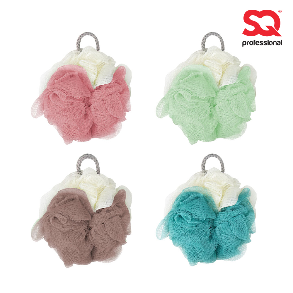 SQ Professional - Mesh Bath Ball Two-Colour