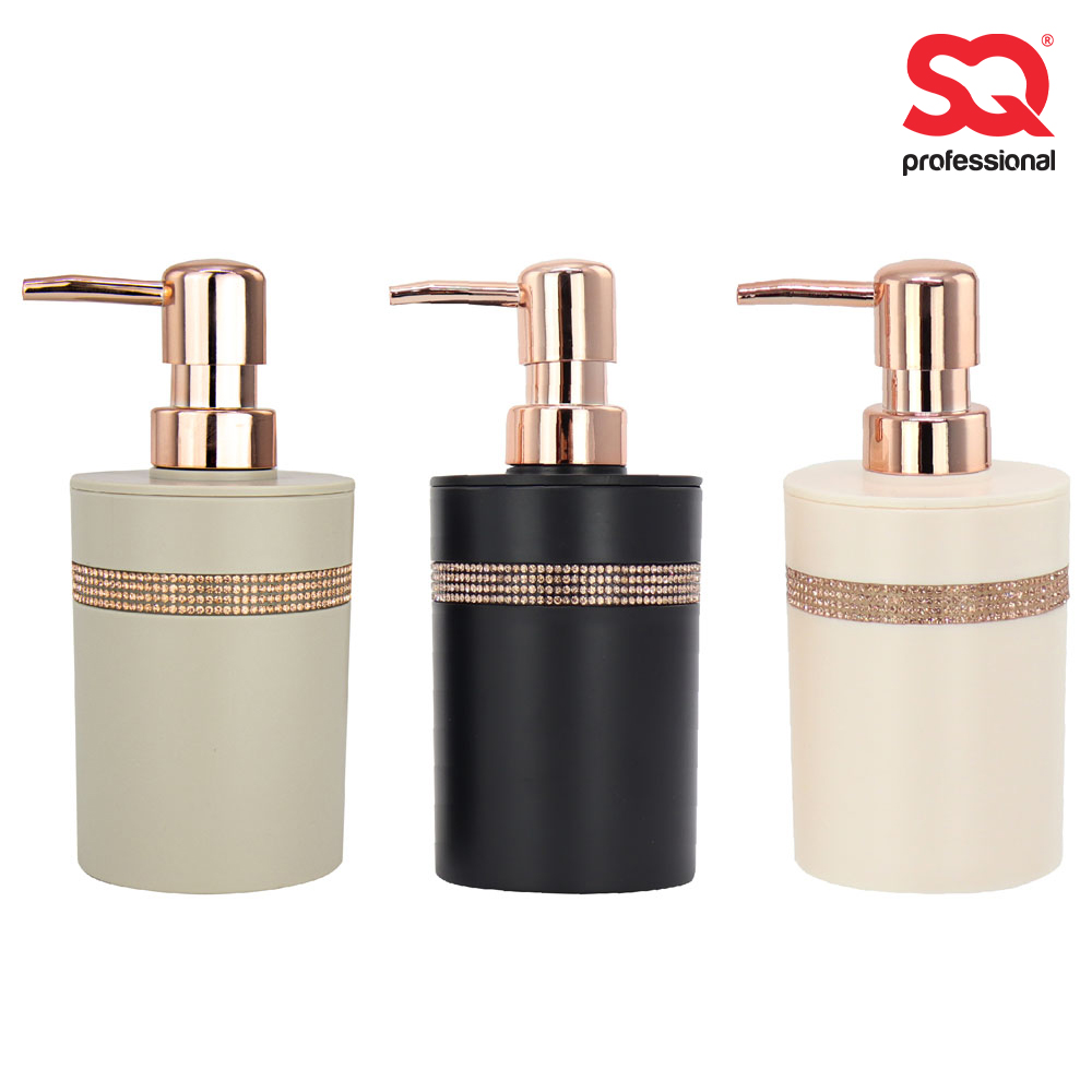 SQ Professional - Plastic Soap Dispenser Round SM-136