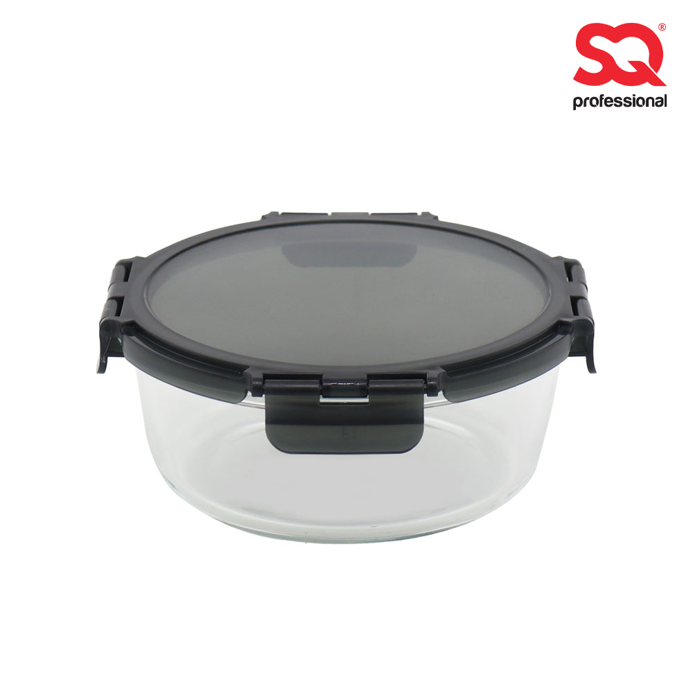 SQ Professional - Glass Food Storage Container Crisper Round 370ml