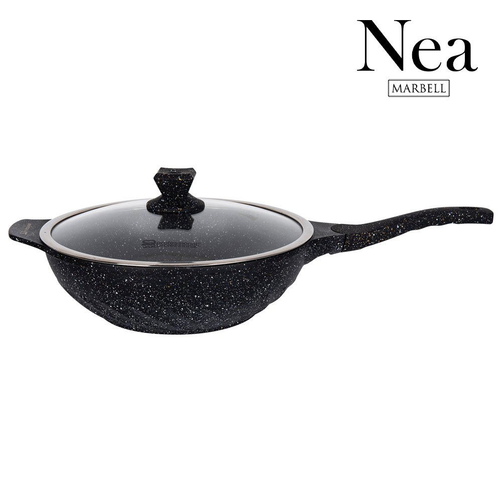 SQ Professional - Nea Marbell Die-cast Wok Nera 32cm