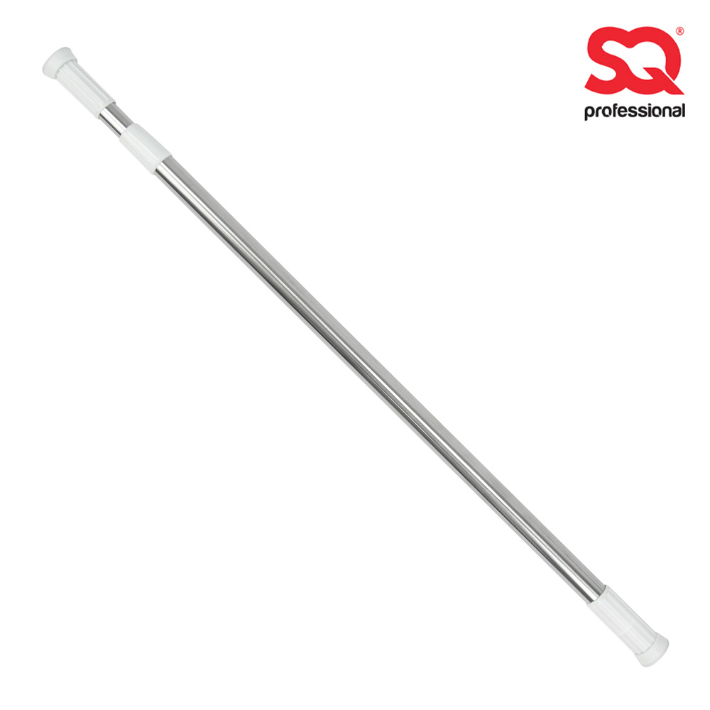 SQ Professional - Extendable Shower Curtain Rail Steel 22mm 110-210cm