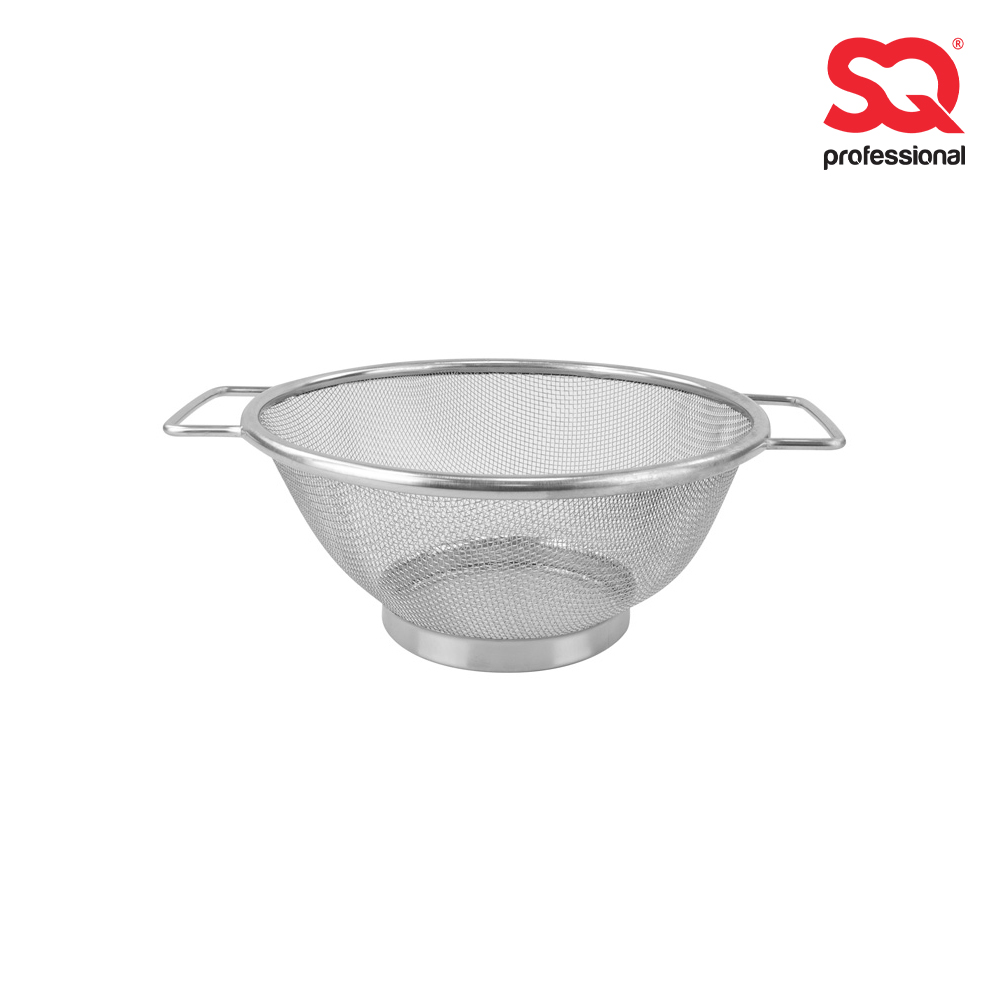 SQ Professional - Stainless Steel Fine Mesh Colander 21cm