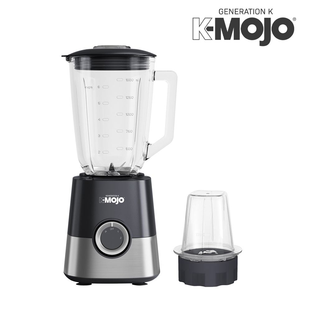 SQ Professional - K-Mojo Generation K Blender & Grinder Glass Jug Grey