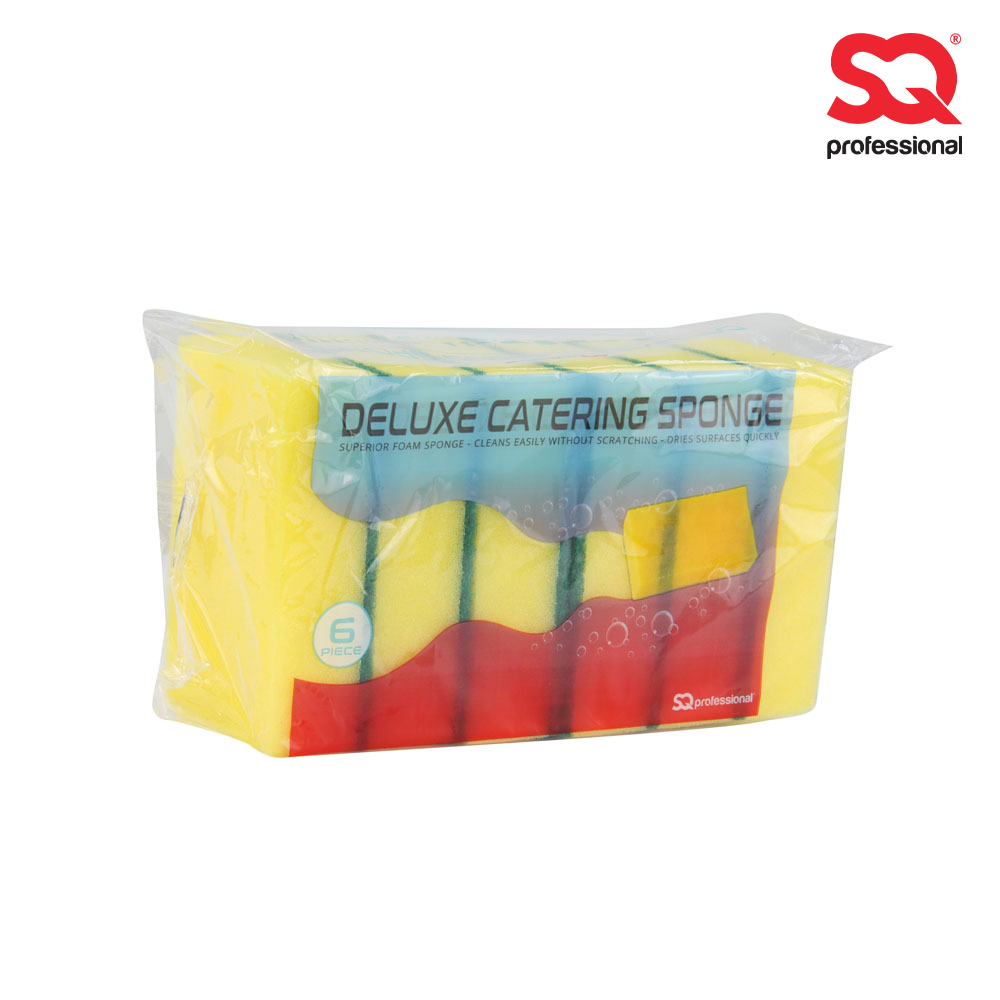 SQ Professional - Deluxe Catering Sponge Set 6pc