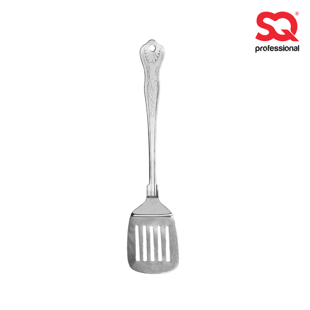 SQ Professional - Stainless Steel Slotted Turner King Pattern 36cm