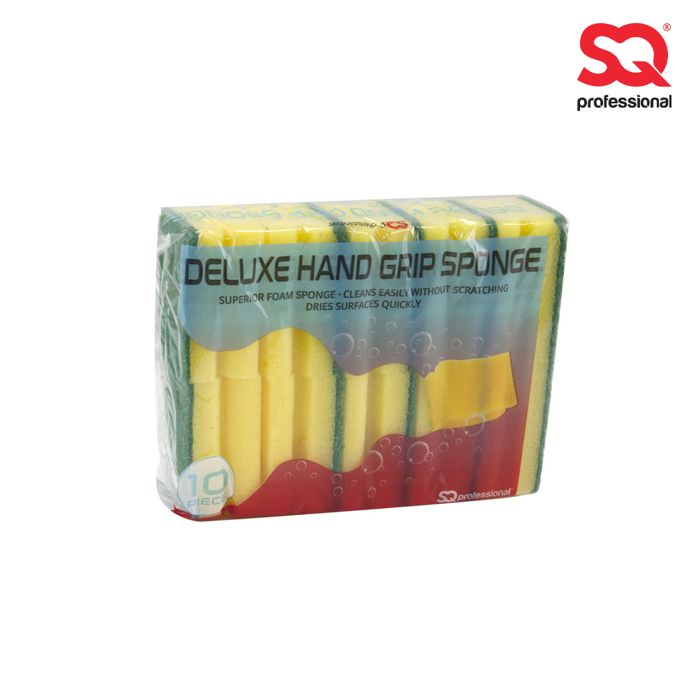 SQ Professional - Deluxe Hand Grip Sponge 10pc