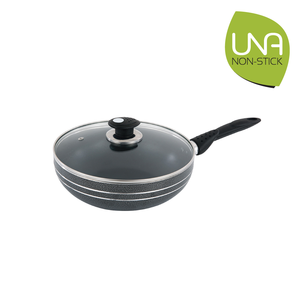 SQ Professional - Una Non-stick Wok Long Handle 26cm