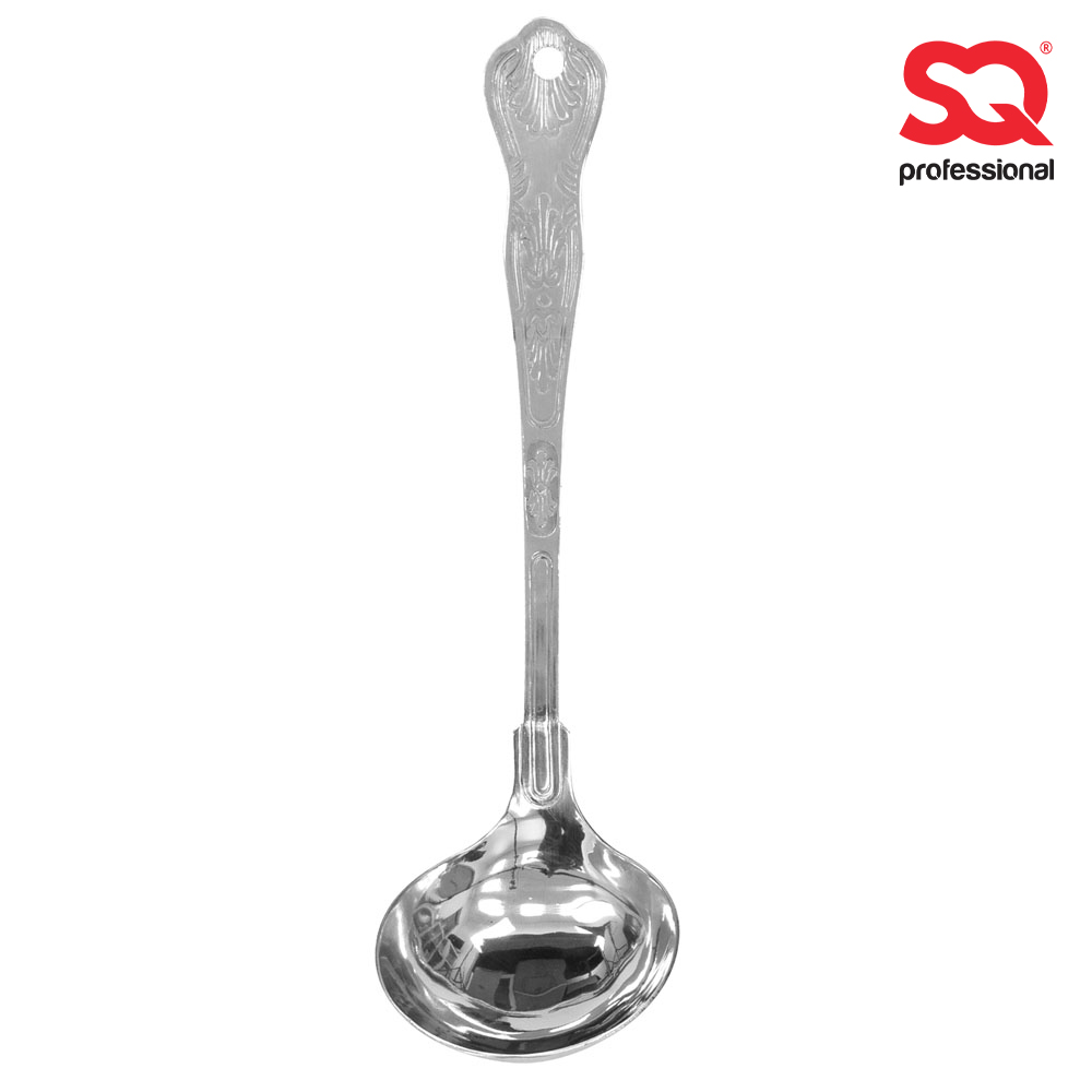 SQ Professional - Stainless Steel Soup Ladle King Pattern 36cm