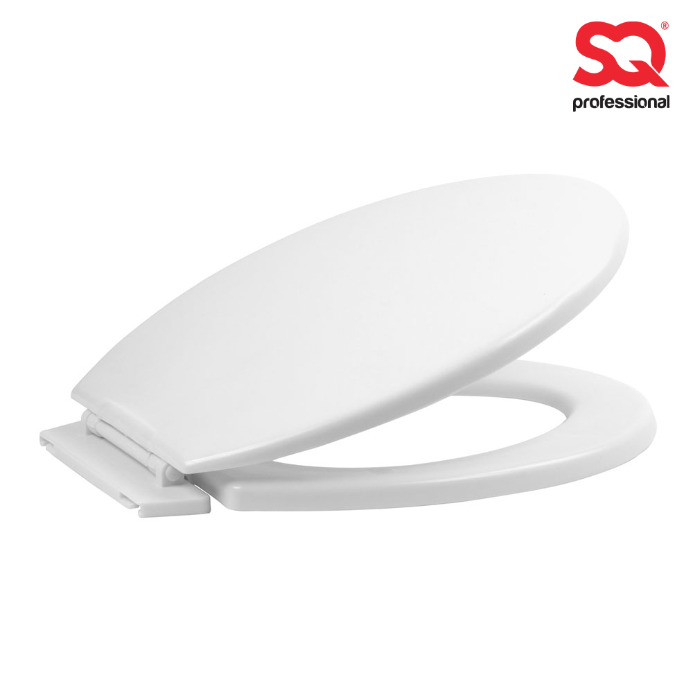 SQ Professional - Plastic Toilet Seat White