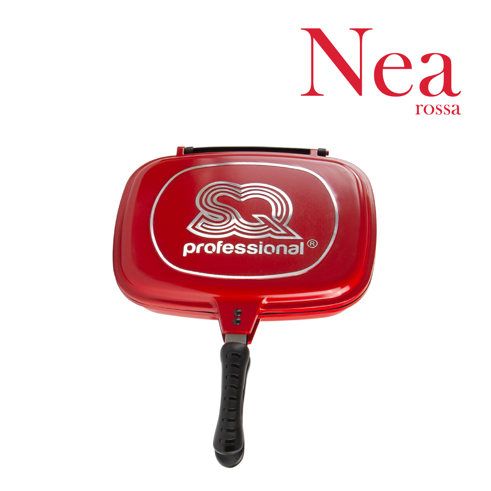 SQ Professional - Nea Grill Die-cast Magic Pan Rossa 32cm