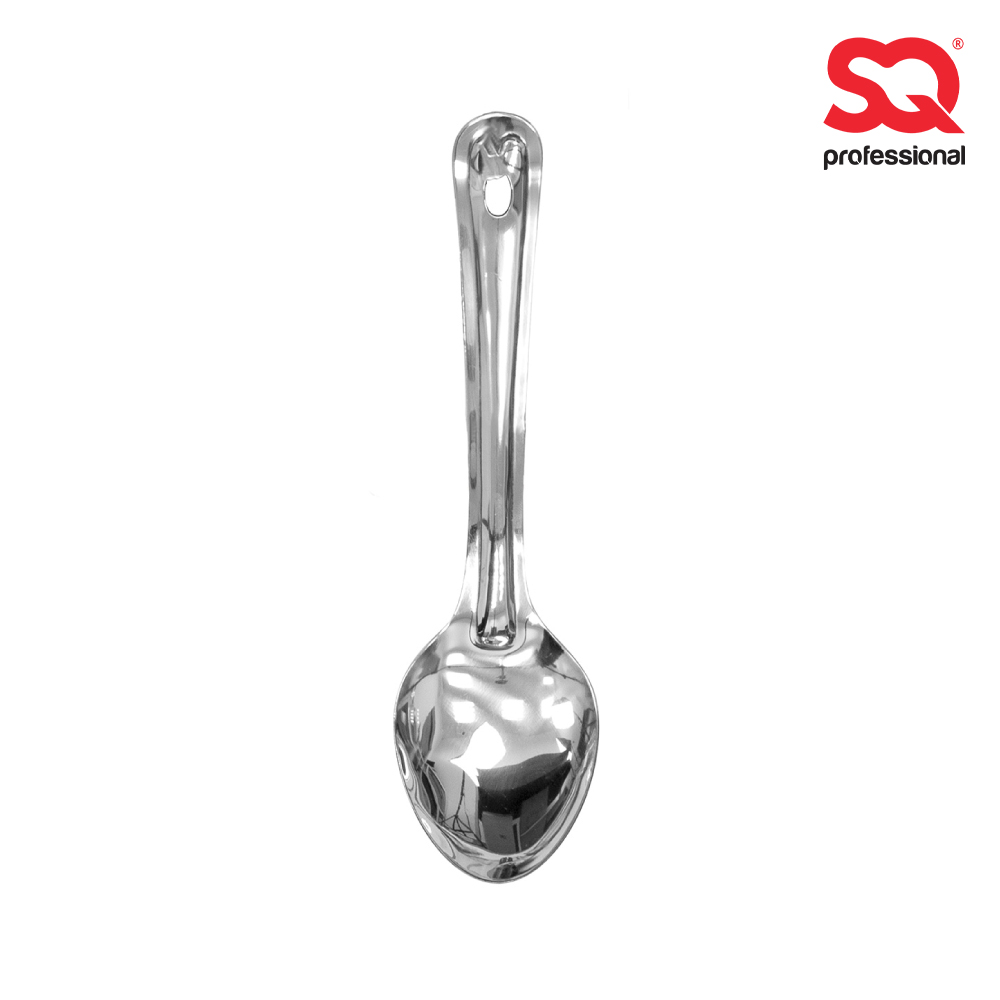 SQ Professional - Stainless Steel Serving Spoon Set 2pc Oval 23cm