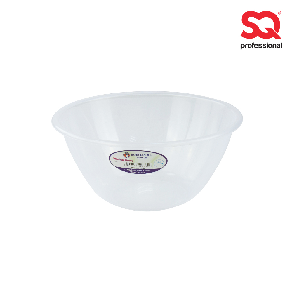 SQ Professional - Mixing Bowl Clear 25cm 4.3L 