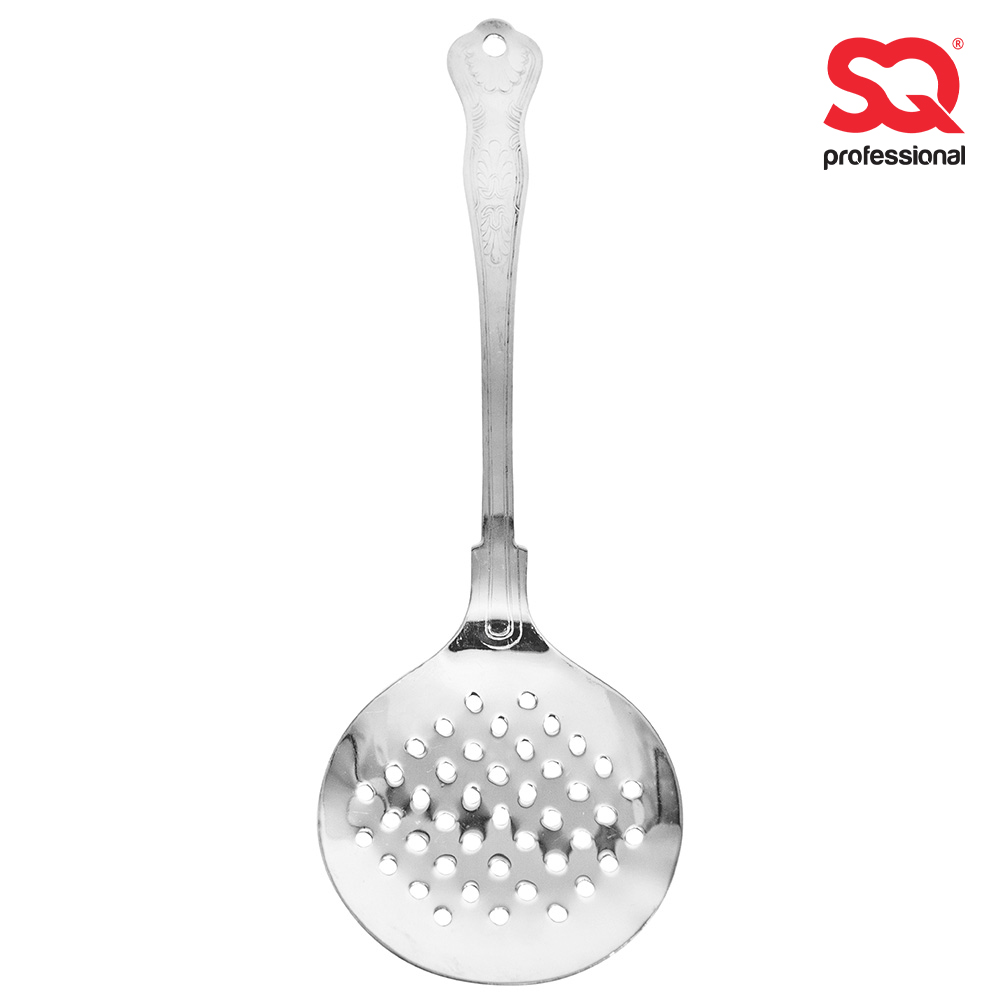 SQ Professional - Stainless Steel Skimmer King Pattern 36cm