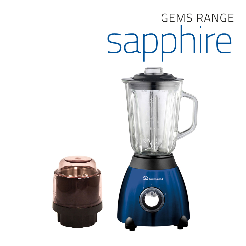 SQ Professional - Gems Luminate Blender & Grinder Sapphire 