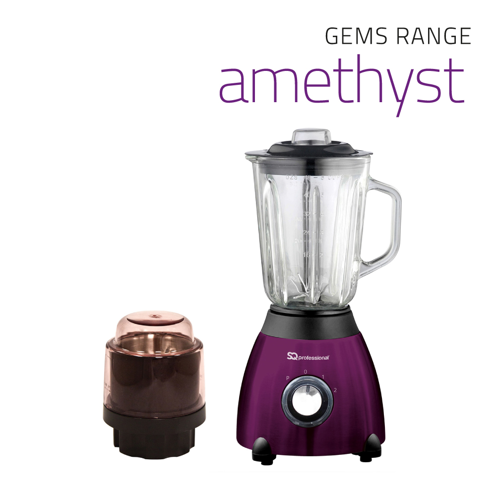 SQ Professional - Gems Luminate Blender & Grinder Amethyst