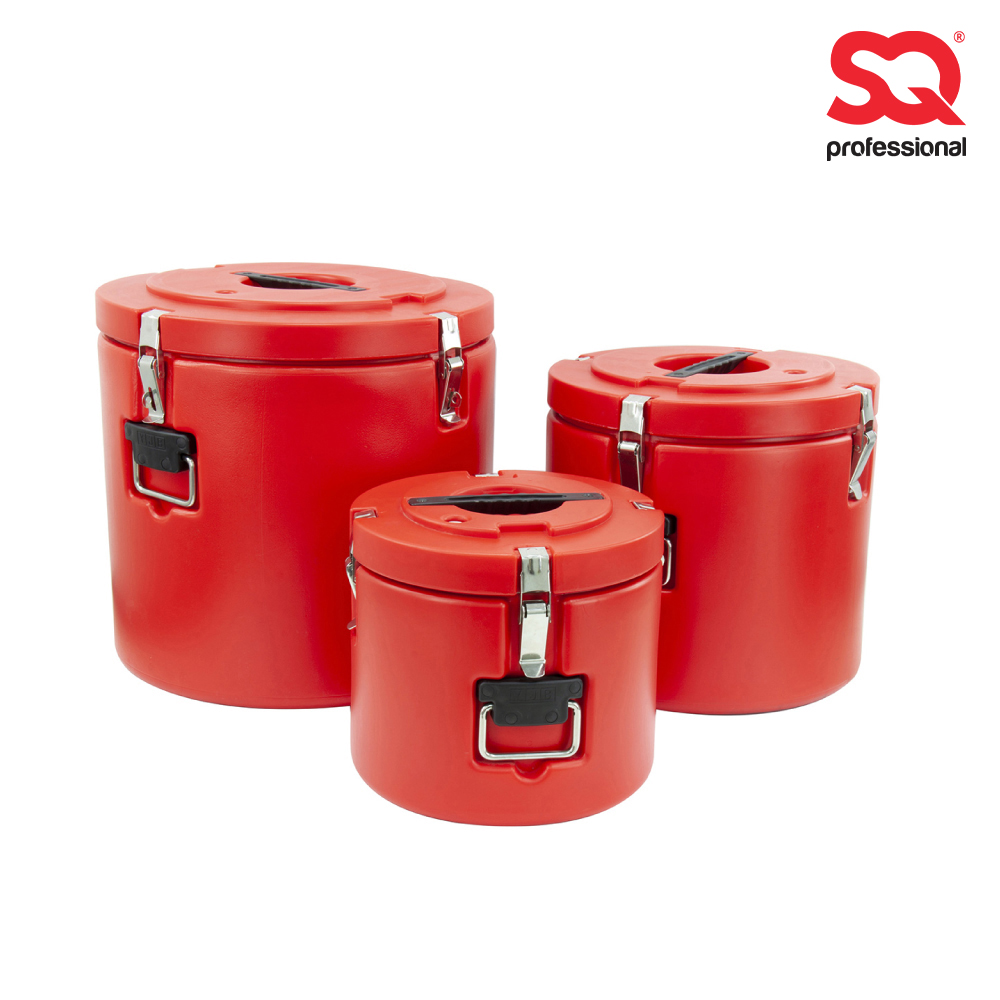 SQ Professional - Mega Hot Pot Set 3pc Red 18-38-58L