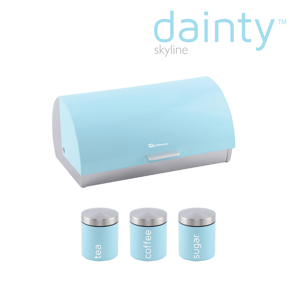 SQ Professional - Dainty Bread Bin w Canisters Skyline