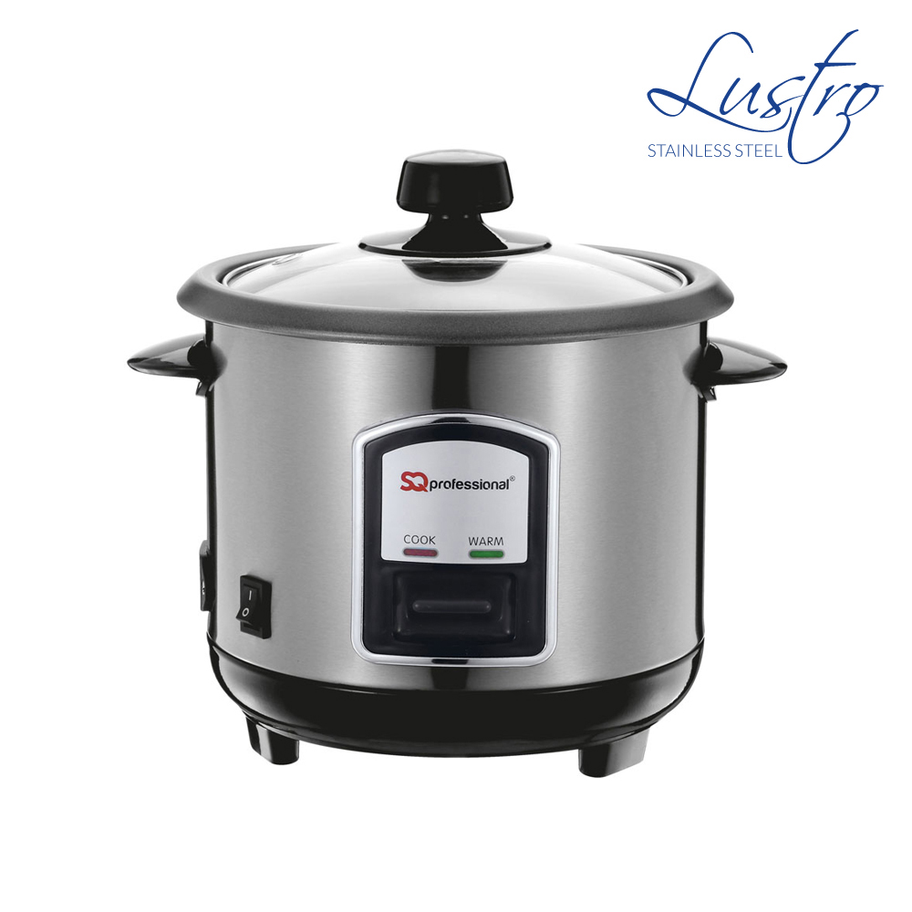 SQ Professional - Lustro Stainless Steel Rice Cooker with Switch 800ml