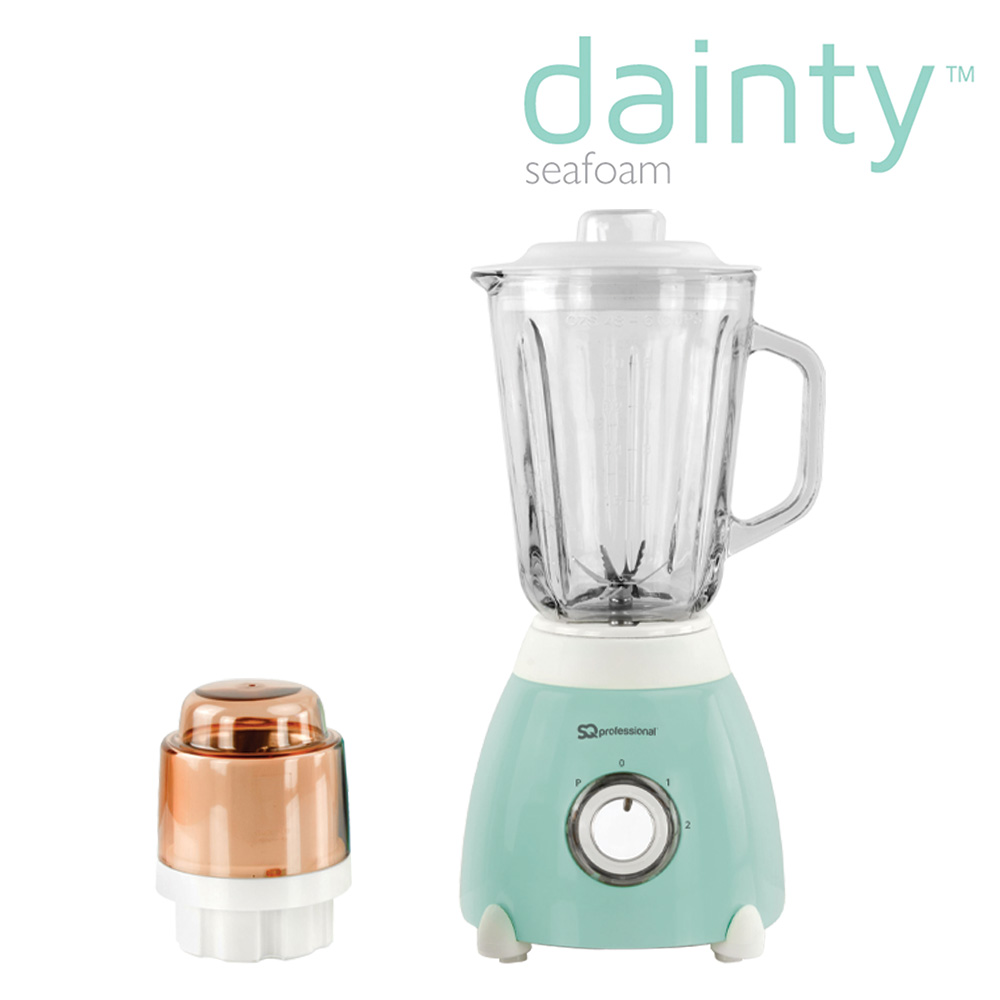 SQ Professional - Dainty Luminate Blender & Grinder Seafoam 