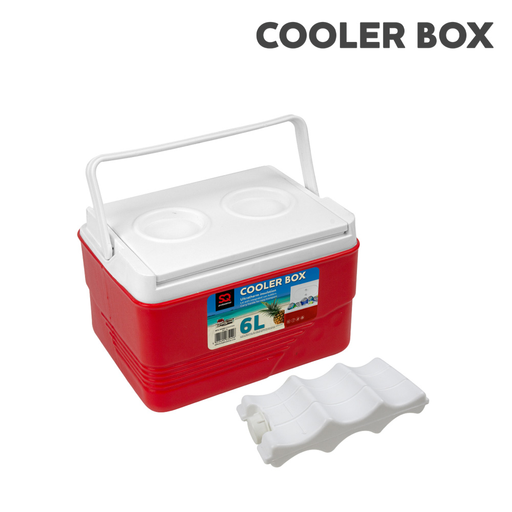 SQ Professional - Cooler Box Red 6L