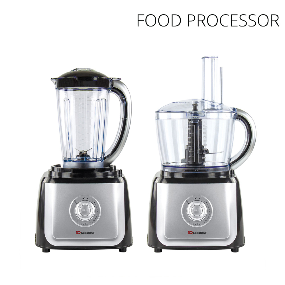 SQ Professional - Blitz Food Processor 2in1 Black