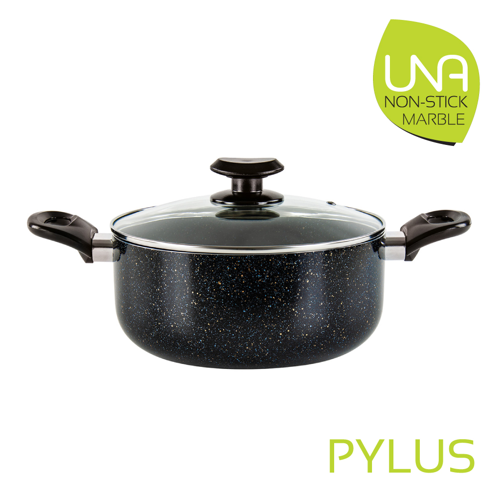 SQ Professional - Una Non-stick Stockpot Pylus Marble Effect 20cm