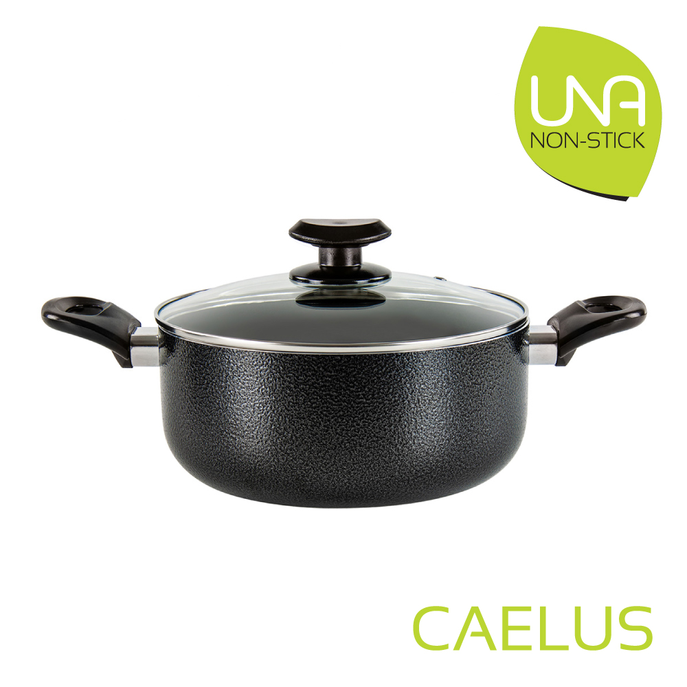 SQ Professional - Una Non-stick Stockpot Caelus Black Coating 20cm