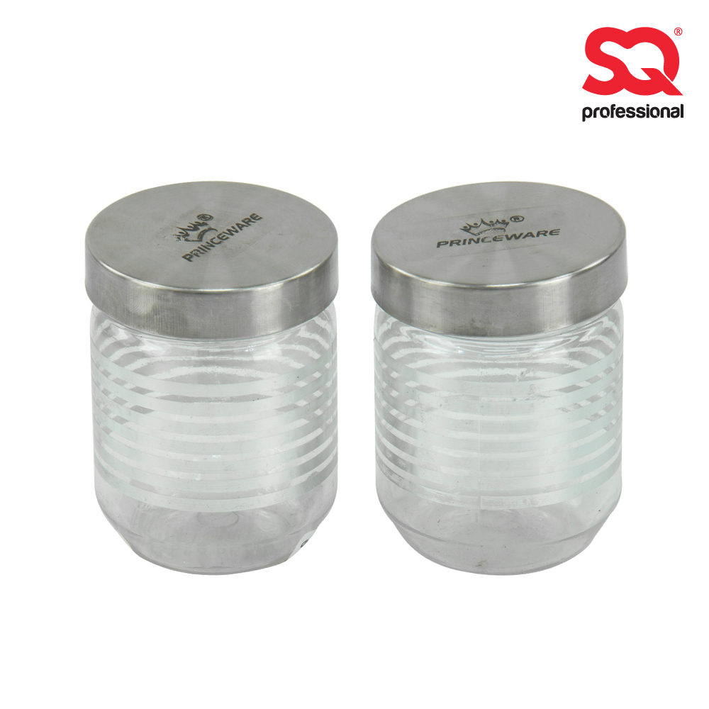 SQ Professional - PET Jar w Steel Lid Senorita 2pc 250ml