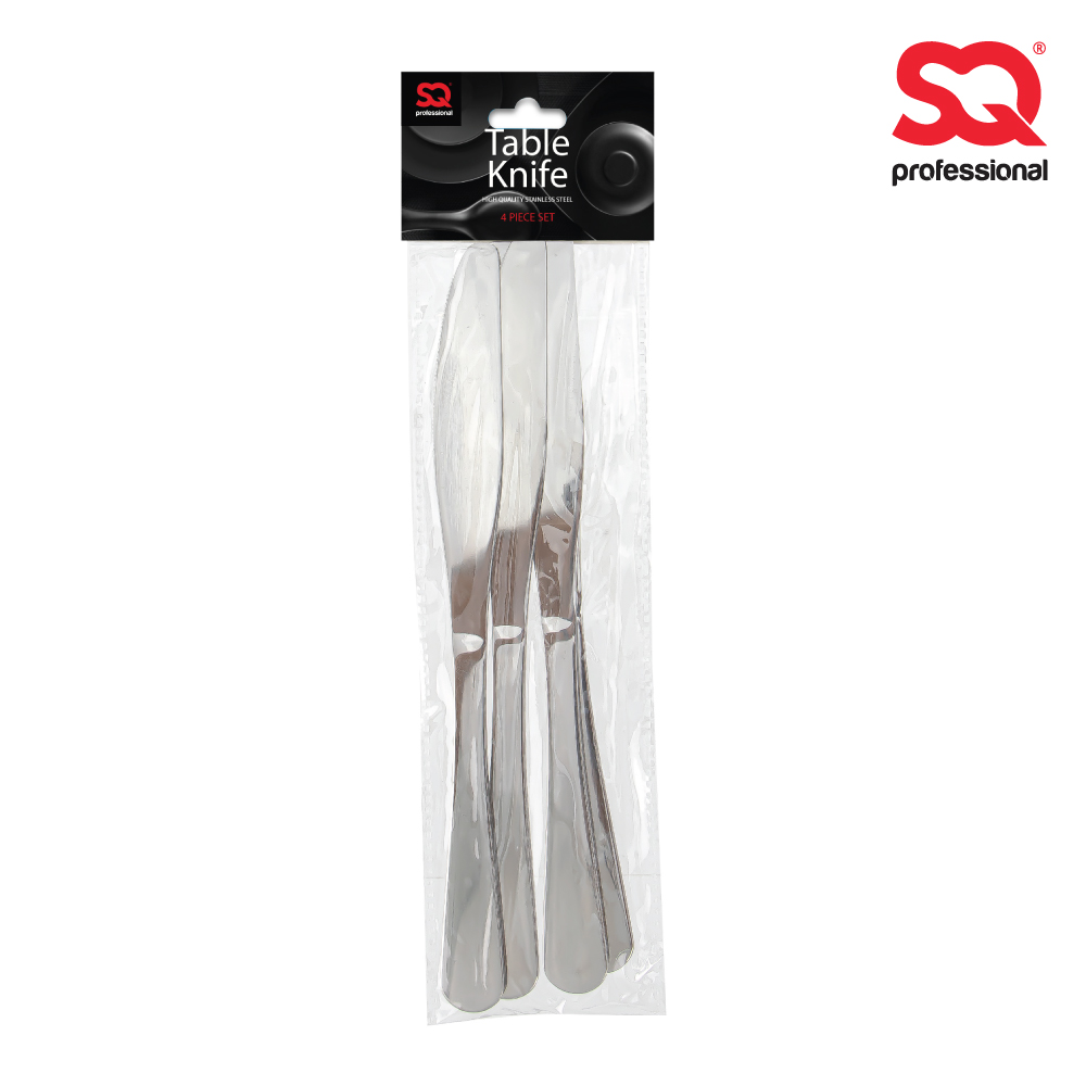 SQ Professional - Stainless Steel Cutlery Set 4pc Table Knife