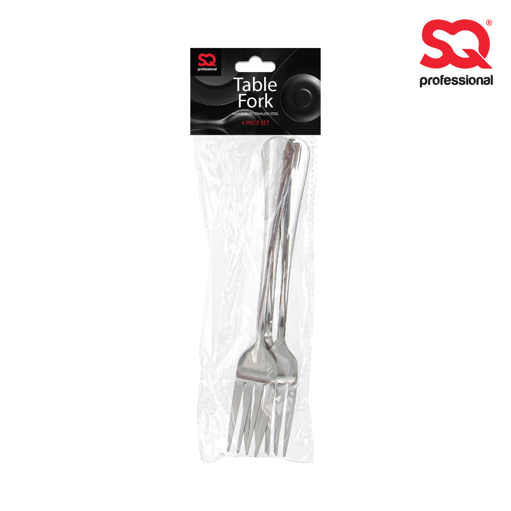 SQ Professional - Stainless Steel Cutlery Set 4pc Table Fork