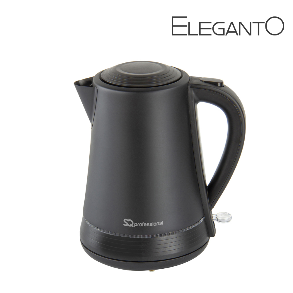 SQ Professional - Eleganto Electric Kettle Black 1.7L 3000W 