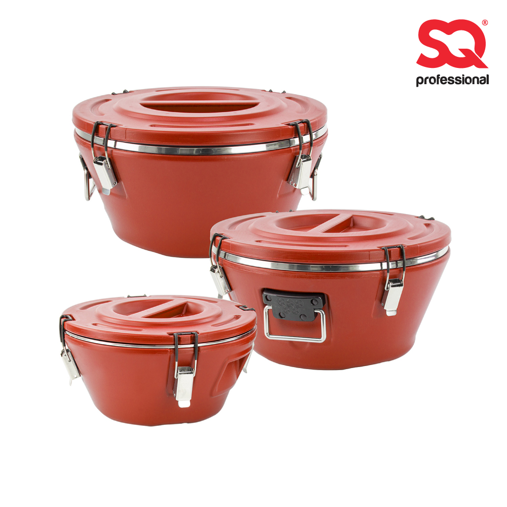 SQ Professional - Mondo Hot Pot Set 3pc Red 15L-26L-36L