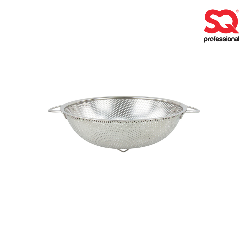 SQ Professional - Stainless Steel Micro-Perforated Colander 25.5cm